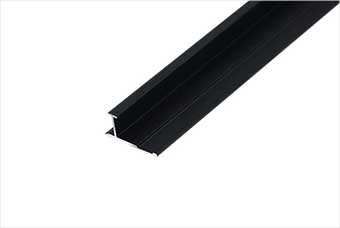 珠海航空纤维墙咔铝合金中条(哑黑氧化)