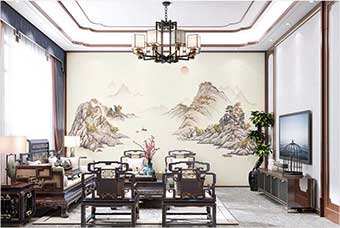 珠海森佰汇航空纤维墙咔（巴山蜀水）