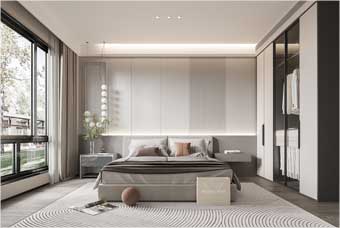 珠海卧室空间案例